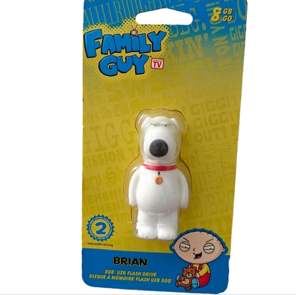 FAMILY GUY NWOT 8gb USB Flash Drive Set - Whole Family w/ Ultra RARE Brian G - Picture 6 of 14